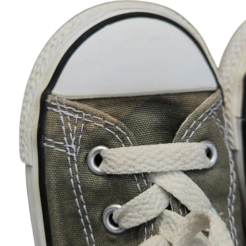 Converse Chuck Taylor All Star Infant Size 7 Grey Low Top Sneakers
